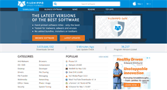 Desktop Screenshot of filehippo.com